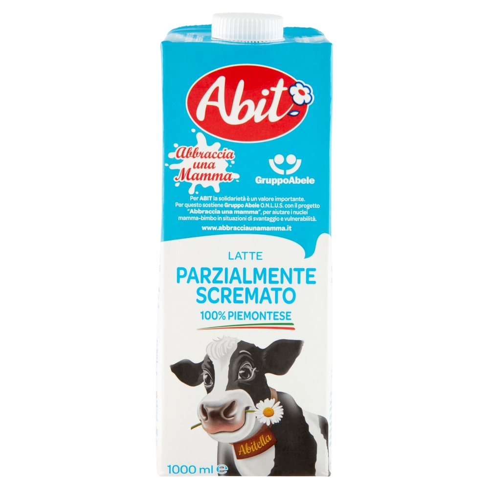 Latte Parzialmente Scremato 100% Piemontese, 1 l